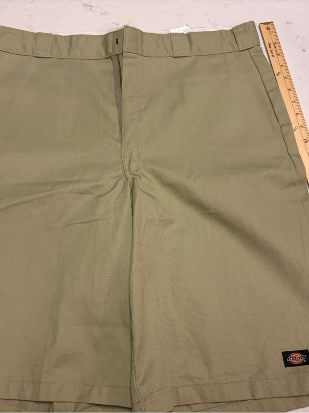 A-006 Dickies Loose Fit Olive Work Shorts